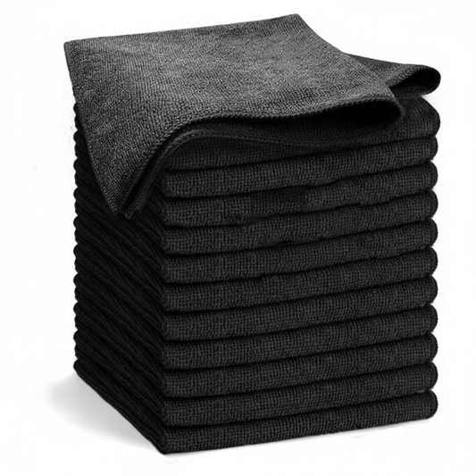 Microfibre Cloths - Clean Stack